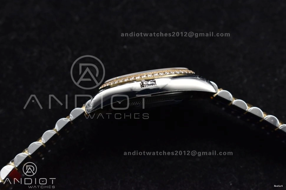 VS 1:1 DateJust Edition Packable Best Bracelet 36 on Dial 904L VSF Textured YG Steel SS 575 Jubilee 126283rbr 0704